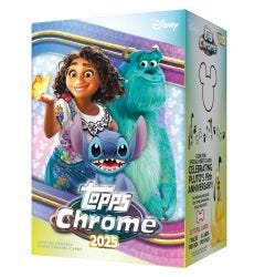 2025 Topps Chrome Disney Trading Cards (Value Box)