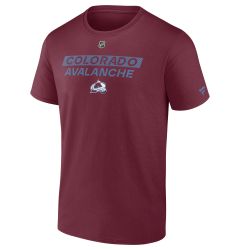 Colorado Avalanche Fanatics Authentic Pro Adult Short Sleeve T-Shirt