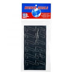 A&R Hockey Helmet Decal Numbers