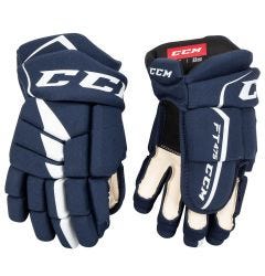 New RYR Custom Ice Hockey Player Gloves Senior 15" inch sr size Black/White 