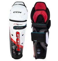 CCM Jetspeed FT6 Pro Junior Hockey Shin Guards