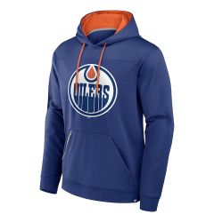 Edmonton Oilers Fanatics Defender Pullover Hoodie