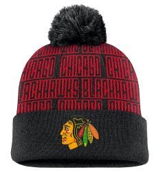 Chicago Blackhawks Fanatics Empty Net Beanie
