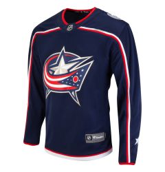 Columbus Blue Jackets Fanatics Premier Breakaway Blank Adult Hockey Jersey