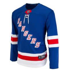 New York Rangers Fanatics Premier Breakaway Blank Adult Hockey Jersey