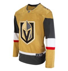 Vegas Golden Knights Fanatics Adult Premier Breakaway Heritage Blank Jersey - Gold