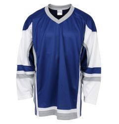 Stadium Adult Hockey Jersey - Royal/White/Gray