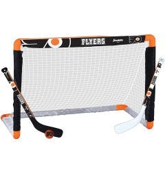 Philadelphia Flyers Franklin NHL Mini Hockey Goal Set