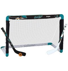 San Jose Sharks Franklin NHL Mini Hockey Goal Set
