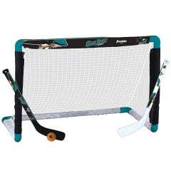 San Jose Sharks Franklin NHL Mini Hockey Goal Set