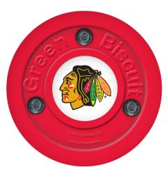 Chicago Blackhawks Green Biscuit Training Puck