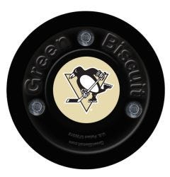 Pittsburgh Penguins Green Biscuit Training Puck