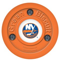 New York Islanders Green Biscuit Training Puck