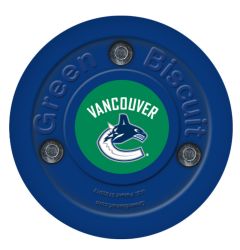 Vancouver Canucks Green Biscuit Training Puck