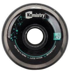 Kemistry Cyclonium Soft Roller Hockey Wheels - Black