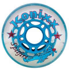 Konixx Spitfire 78A Roller Hockey Wheel - Clear/Blue