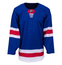 New York Rangers MonkeySports Uncrested Adult Hockey Jersey