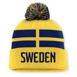 NHL 4 Nations Face-Off Cuffed Beanie w/ Pom | HockeyMonkey