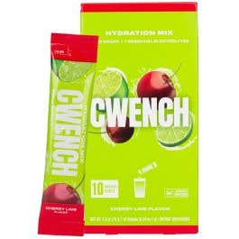Cwench Hydration Mix Box - Cherry Lime (10ct) | HockeyMonkey