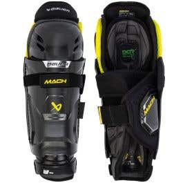 Bauer Supreme Mach Junior Shin Guards | HockeyMonkey