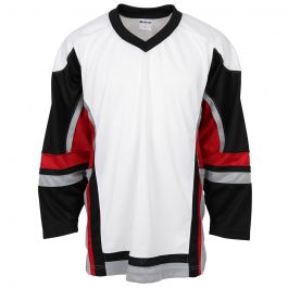 Red and White Hockey Jerseys with A Team Canada Twill Logo Adult Large / (Number on Back and Sleeves) / Red