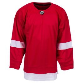 Red hockey jersey shop