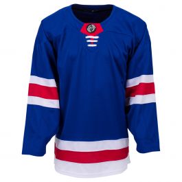 Monkeysports New Jersey Devils Uncrested Junior Hockey Jersey in Red Size Small/Medium