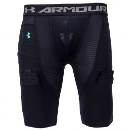 under armour compression shorts with cup pocket