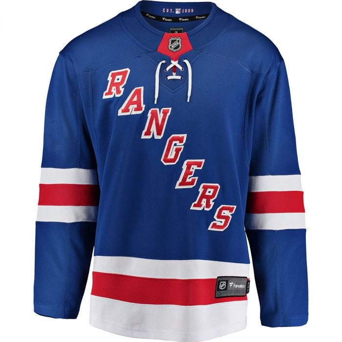 new york rangers jersey numbers