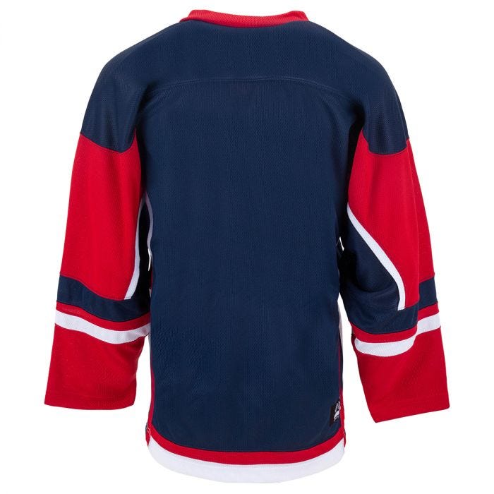 Hockey Jersey - Navy/Red/White