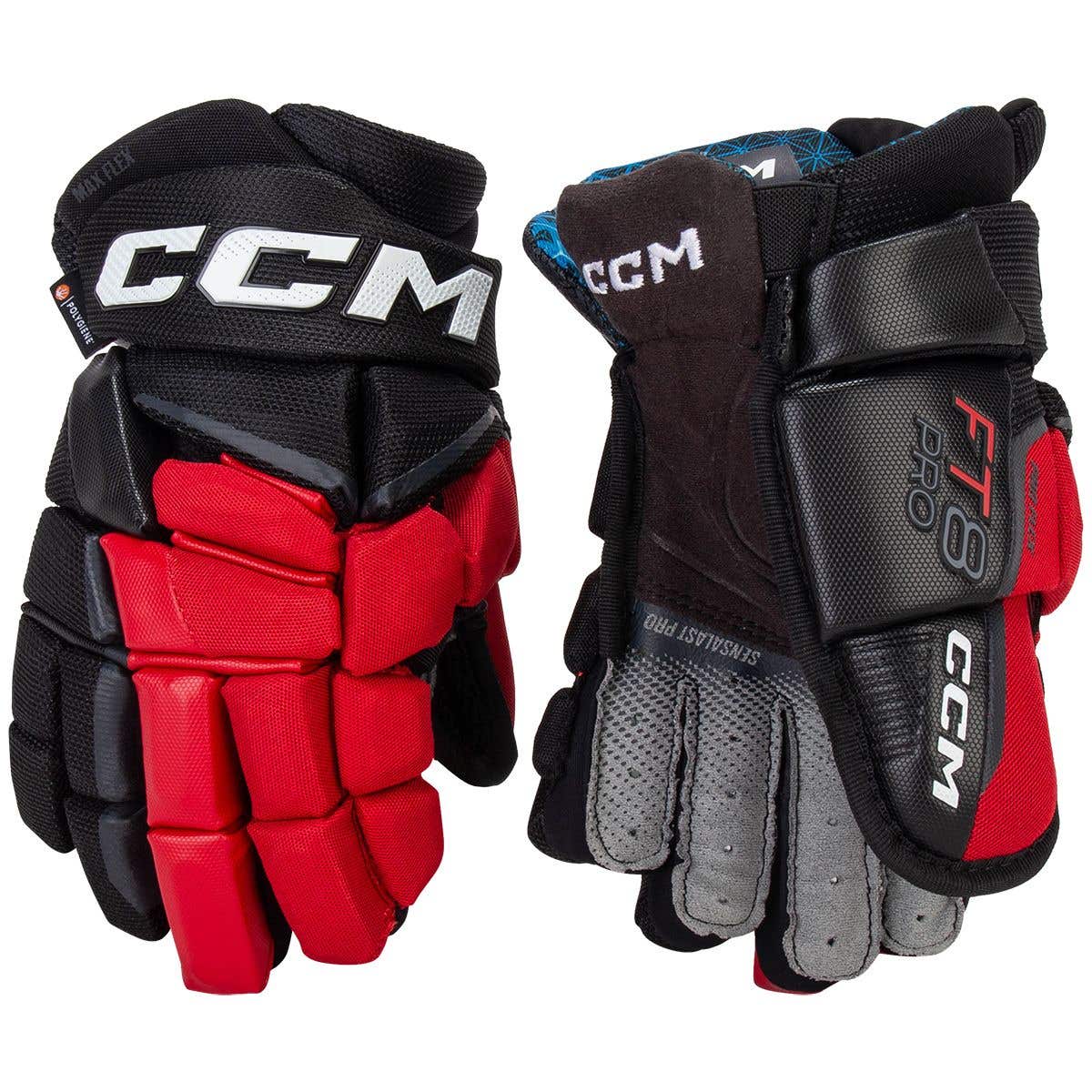 CCM FT8 PROサイズ13 紺赤 CCM FT8PRO シニア グローブ アイスホッケー用品の輸入販売