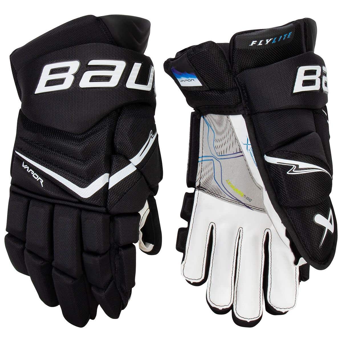 Bauer Vapor FlyLite Senior Hockey Gloves | HockeyMonkey