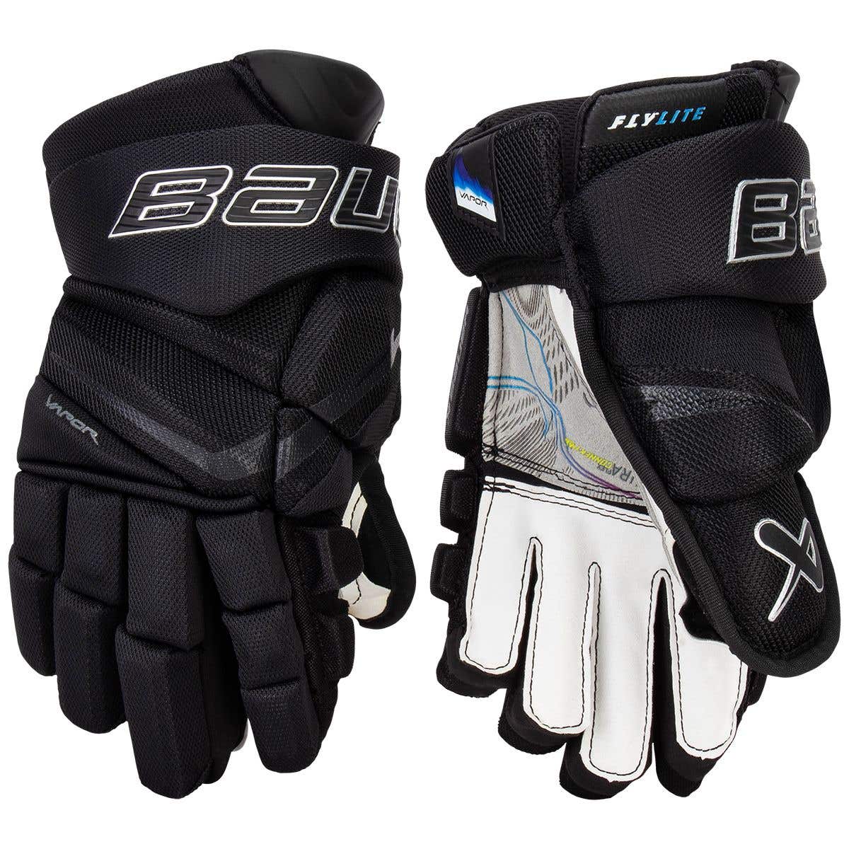 Bauer Vapor FlyLite Junior Hockey Gloves | HockeyMonkey