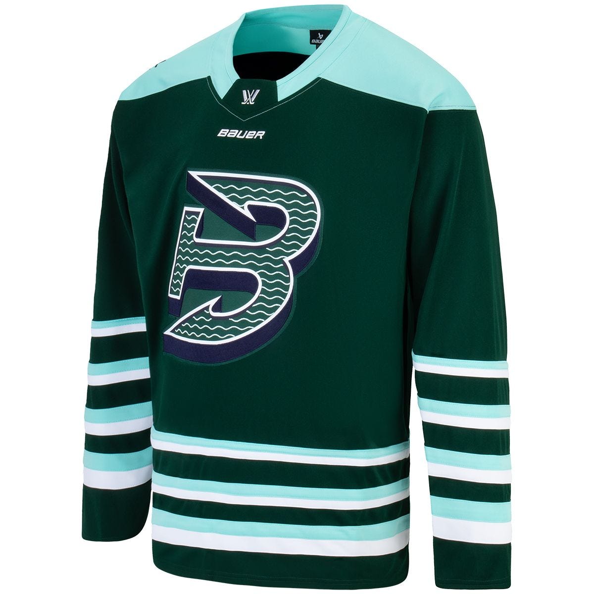 BOT Authentic Jersey PSYCHIC FEVER サイズXL Bauer PWHL Boston Fleet Replica Adult Hockey Jersey
