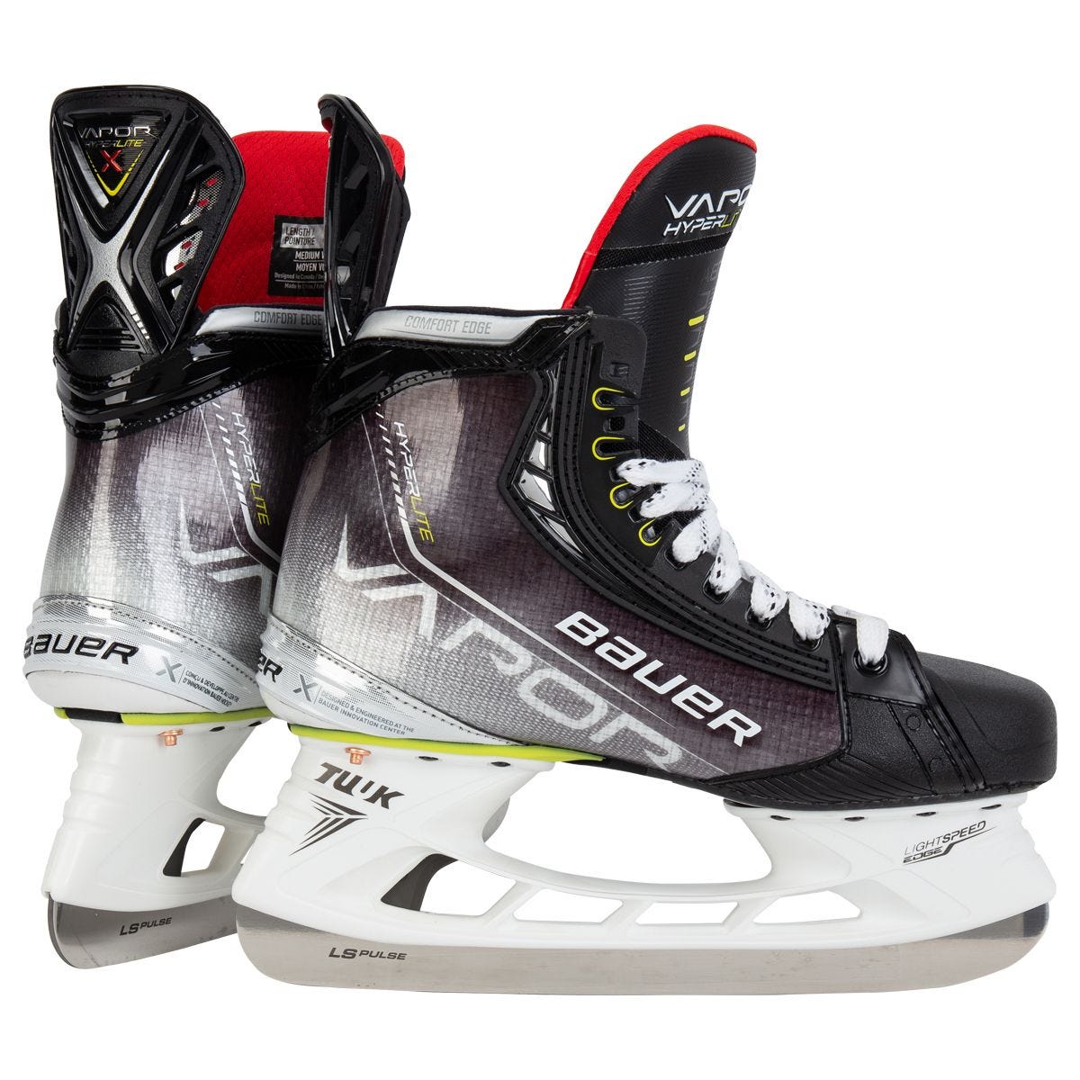 Bauer Vapor Hyperlite Intermediate Ice Hockey Skates with Pulse Runner