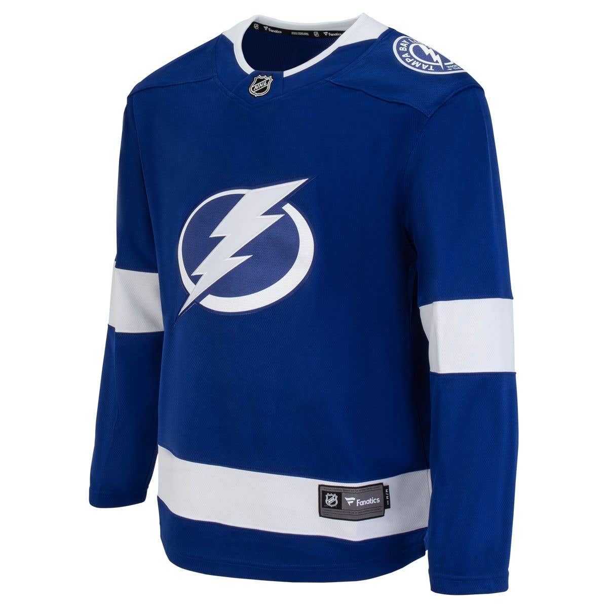Tampa Bay Lightning Fanatics Premier Breakaway Blank Adult Hockey