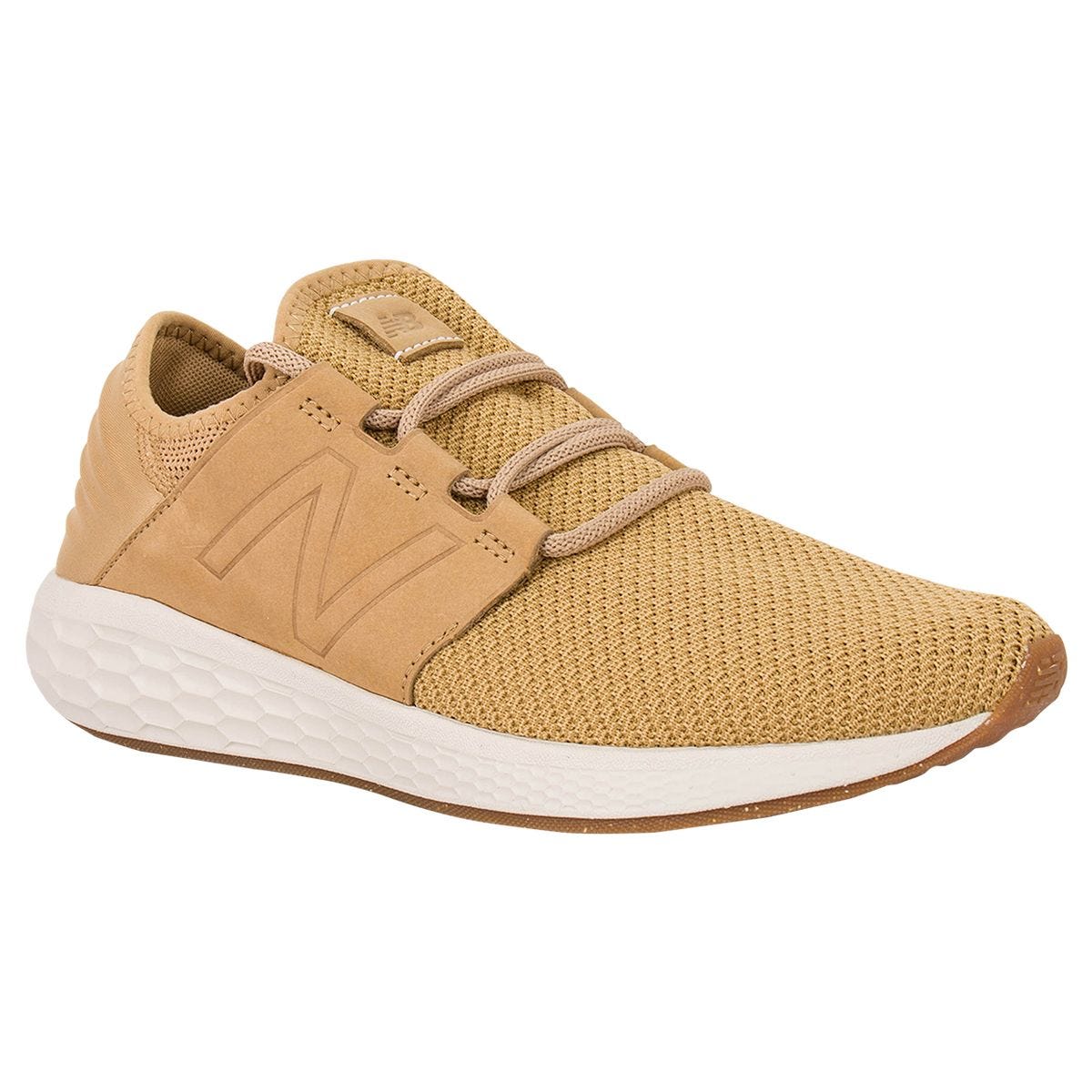 New Balance Fresh Foam Cruz V2 Knit Men s Running Shoes Tan Size 7.5