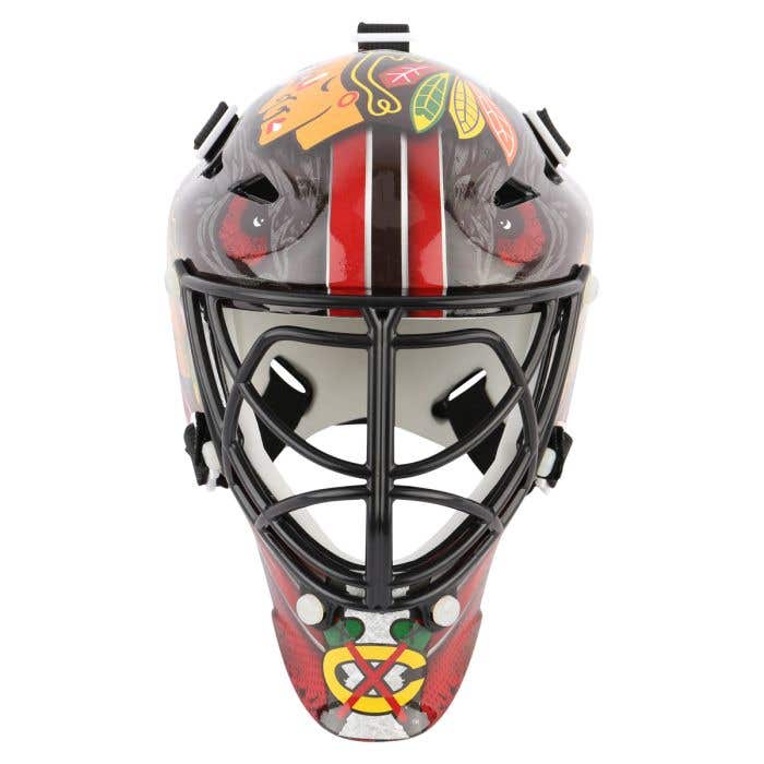 Chicago Blackhawks Unsigned Franklin Sports Replica Mini Goalie Mask - View #7