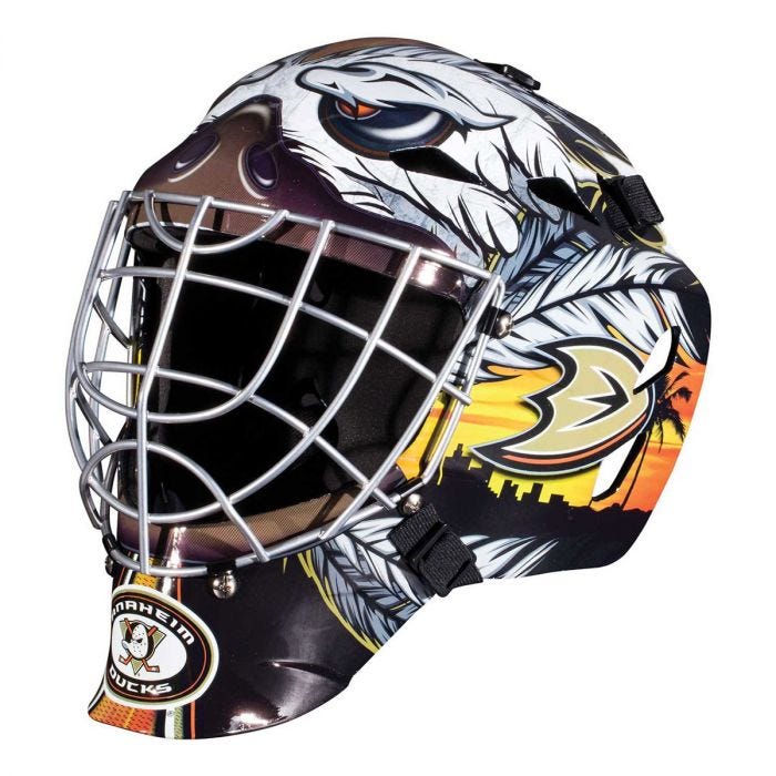 Franklin Sports NHL Anaheim Ducks Mini Goalie Mask