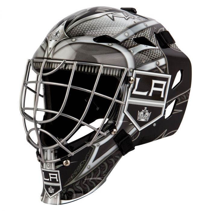 la kings chrome helmets