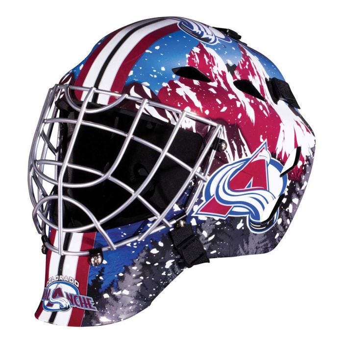 Toronto Maple Leafs Franklin GFM 1500: NHL® Team Goalie Helmet