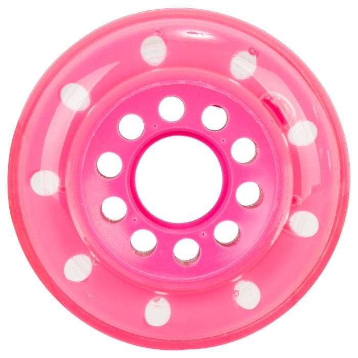 Labeda Whip X-Soft Roller Hockey Wheel - Pink - 4 Pack