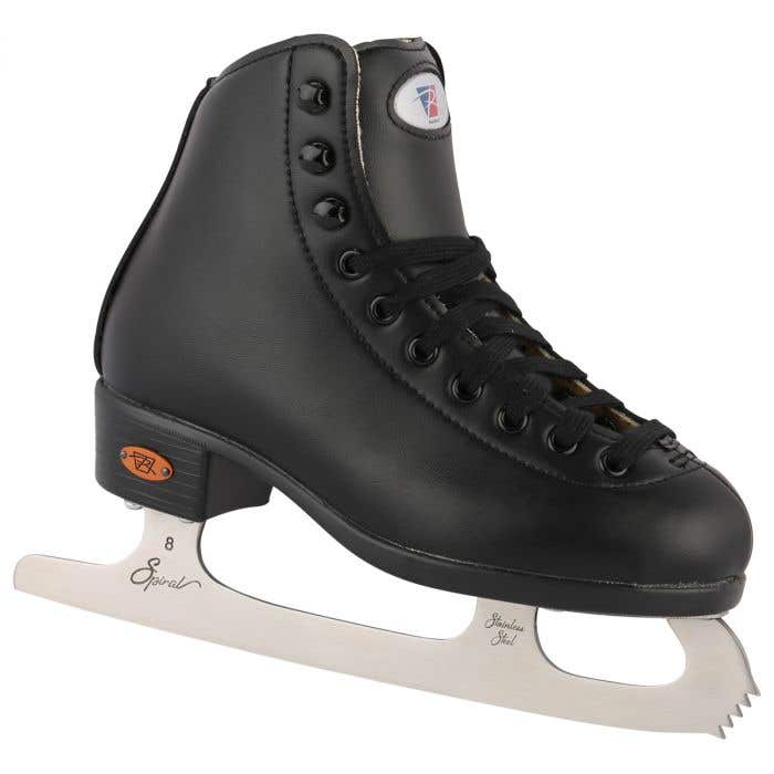 Riedell スケート靴　ブラック　キッズ　18.5㎝ Amazon.com : Riedell Topaz Junior Ice Skates - Sleek Recreational
