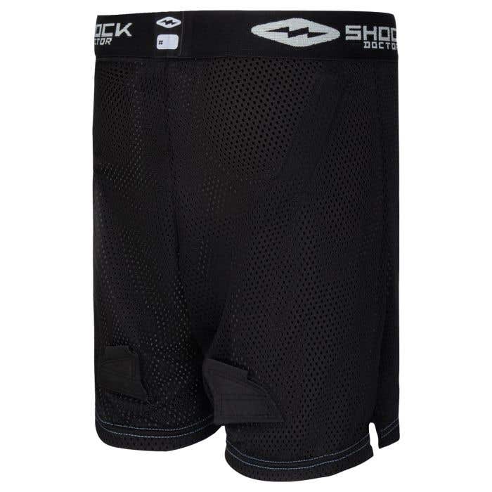 矯正用品・補助ベルト POWER GUARD Pelvic Adjustment Shorts .4 Shock Doctor Girls Loose Hockey Short w/Pelvic Protector