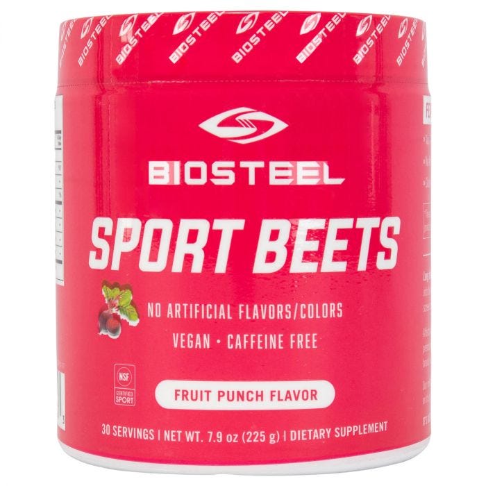 Biosteel Sport Beets PreWorkout Mix Fruit Punch 7.9oz