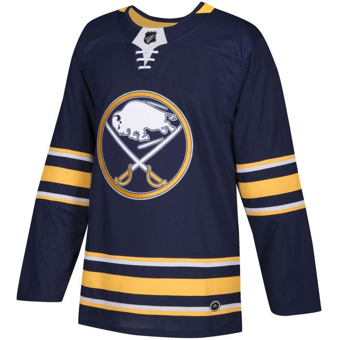 ANY NAME AND NUMBER BUFFALO SABRES THIRD AUTHENTIC ADIDAS NHL JERSEY ( –  Hockey Authentic