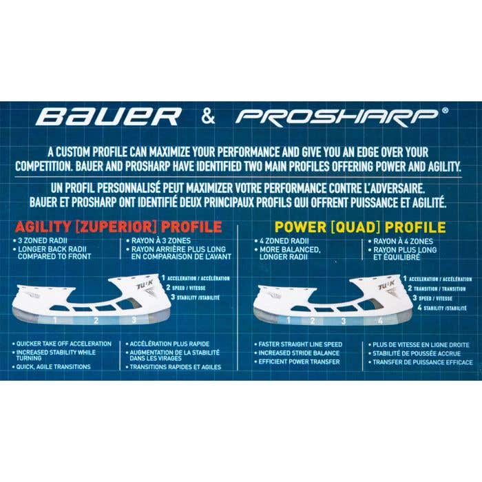 Bauer TUUK Lightspeed Pulse TI Edge Runner | HockeyMonkey