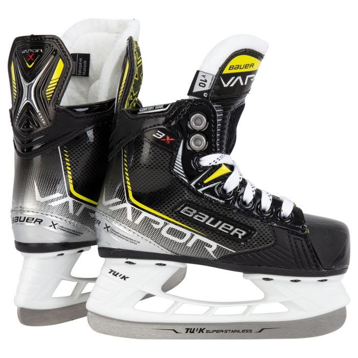 Componeren Kwaadaardige tumor makkelijk te gebruiken Bauer Vapor 3X Youth Ice Hockey Skates