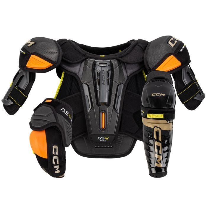 CCM Tacks AS-V Pro Junior Hockey Equipment Bundle