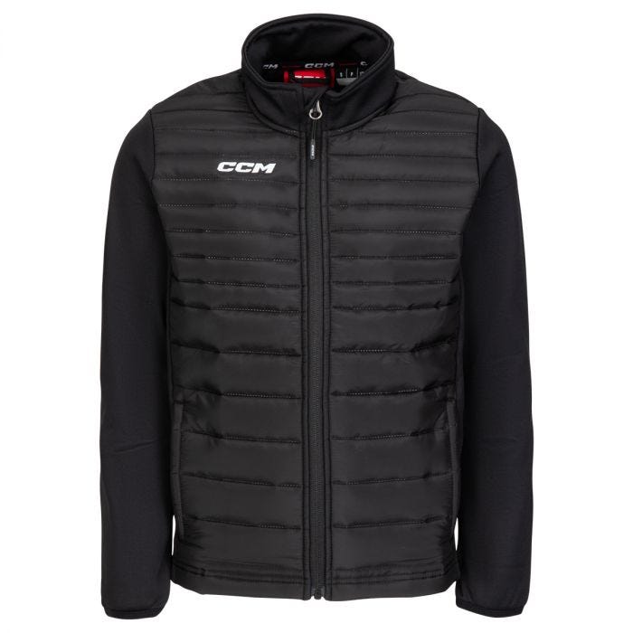 CCM Quilted Youth Full Zip Jacket